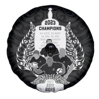 New Zealand Rugby Spare Tire Cover The Haka With Champions Cup LT05 - Polynesian Pride