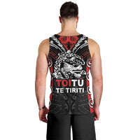 Aotearoa Mana Maori Men Tank Top Toitu Te Tiriti