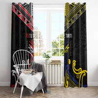 Tokelau And Aotearoa Window Curtain Together For Te Tiriti O Waitangi