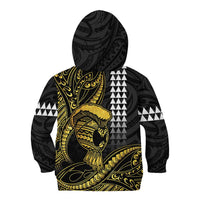 Hawaii Ikaika Warrior Helmet Kid Hoodie Gold Style