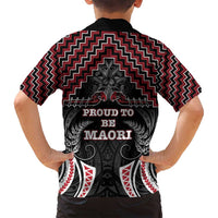 Aotearoa Family Matching Tank Maxi Dress and Hawaiian Shirt Proud To Be Maori LT05 - Polynesian Pride