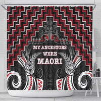 Aotearoa Shower Curtain Proud To Be Maori LT05 - Polynesian Pride