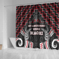 Aotearoa Shower Curtain Proud To Be Maori LT05 - Polynesian Pride