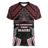 Aotearoa Women V-Neck T-Shirt Proud To Be Maori