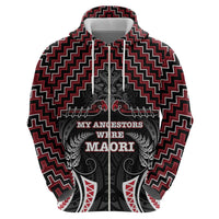 Aotearoa Zip Hoodie Proud To Be Maori LT05 - Polynesian Pride