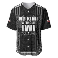 Aotearoa Toitu Te Tiriti Baseball Jersey No Kiwi Without Iwi