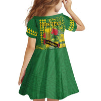 Personalised Hawaii Leilehua High School Family Matching Tank Maxi Dress and Hawaiian Shirt Tribal Tattoo With Hibiscus Flowers