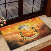 New Zealand And Australia ANZAC Day Rubber Doormat Sinai Palestine Campaign Lest We Forget