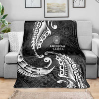 AAPI Heritage Month Blanket American Samoa Polynesian Tribal Wave