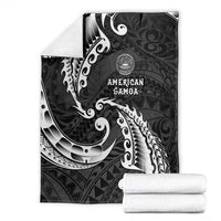 AAPI Heritage Month Blanket American Samoa Polynesian Tribal Wave