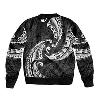 AAPI Heritage Month Bomber Jacket American Samoa Polynesian Tribal Wave