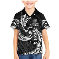 AAPI Heritage Month Family Matching Mermaid Dress and Hawaiian Shirt American Samoa Polynesian Tribal Wave