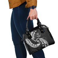 AAPI Heritage Month Shoulder Handbag American Samoa Polynesian Tribal Wave LT05 - Polynesian Pride