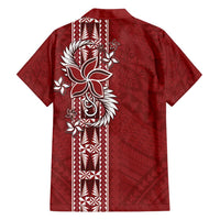 Tonga Language Week Family Matching Tank Maxi Dress and Hawaiian Shirt Malo e Lelei Kupesi Ngatu Pattern