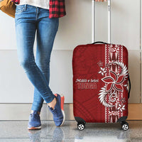 Tonga Language Week Luggage Cover Malo e Lelei Kupesi Ngatu Pattern LT05 - Polynesian Pride