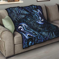 Aotearoa New Zealand Octopus Quilt Silver Fern Maori Pattern