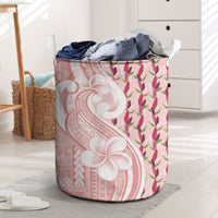 Samoa Teuila Laundry Basket Pink Samoan Siapo Motifs