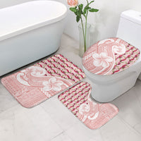 Samoa Teuila Bathroom Set Pink Samoan Siapo Motifs