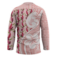 Samoa Teuila Hockey Jersey Pink Samoan Siapo Motifs