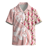 Samoa Teuila Kid Hawaiian Shirt Pink Samoan Siapo Motifs LT05 - Polynesian Pride