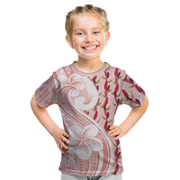 Samoa Teuila Kid T Shirt Pink Samoan Siapo Motifs