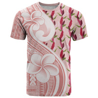 Samoa Teuila T Shirt Pink Samoan Siapo Motifs