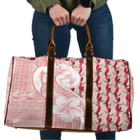 Samoa Teuila Travel Bag Pink Samoan Siapo Motifs