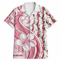 Samoa Teuila Hawaiian Shirt White Samoan Siapo Motifs LT05 White - Polynesian Pride