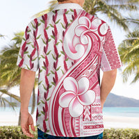 Samoa Teuila Hawaiian Shirt White Samoan Siapo Motifs LT05 - Polynesian Pride