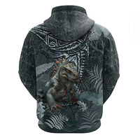 Hawaii Mo'o Lizard God Hoodie Polynesian Style LT05 - Polynesian Pride