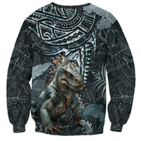 Hawaii Mo'o Lizard God Sweatshirt Polynesian Style