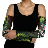 Hawaii Strong Arm Sleeves Polynesian Tribal Tropical Flowers