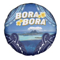 French Polynesia Bora Bora Spare Tire Cover Beach Landscape Polynesian Style