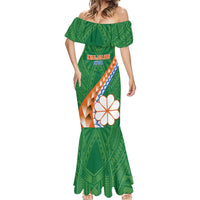 Personalised Marshall Islands Kwajalein Atoll Mermaid Dress Polynesian Tribal Tattoo