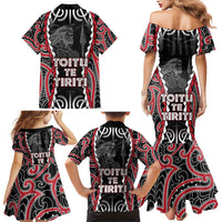Aotearoa Waitangi Day Family Matching Mermaid Dress and Hawaiian Shirt Maori Warrior Tribal Tattoo