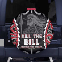Aotearoa Waitangi Day Spare Tire Cover Maori Warrior Tribal Tattoo