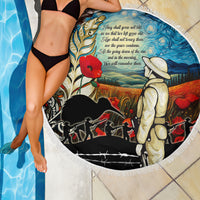 Kei Wareware Tatou New Zealand ANZAC Day Beach Blanket Starry Night Inspo Style