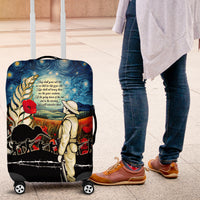 Kei Wareware Tatou New Zealand ANZAC Day Luggage Cover Starry Night Inspo Style