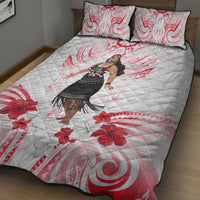 New Zealand Women's Day Quilt Bed Set Maori Wahine Polynesian Pattern
