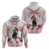 New Zealand Women's Day Zip Hoodie Maori Wahine Polynesian Pattern LT05 - Polynesian Pride