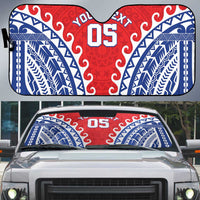 Custom Tuamotu Archipelago Auto Sun Shade Polynesian Tribal Tattoo