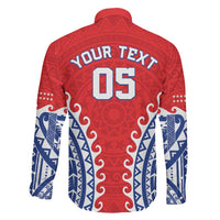 Custom Tuamotu Archipelago Family Matching Puletasi and Hawaiian Shirt Polynesian Tribal Tattoo