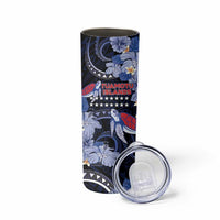 Tuamotu Islands Skinny Tumbler Polynesian Pattern With Turtle