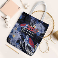 Tuamotu Islands Tote Bag Polynesian Pattern With Turtle