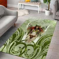 New Zealand Maori Fairy Patupaiarehe Area Rug Polynesian Style