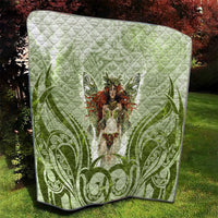 New Zealand Maori Fairy Patupaiarehe Quilt Polynesian Style