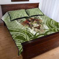 New Zealand Maori Fairy Patupaiarehe Quilt Bed Set Polynesian Style