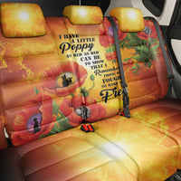 ANZAC Day Red Poppy Back Car Seat Cover Honoring The ANZAC Spirit LT05 - Polynesian Pride