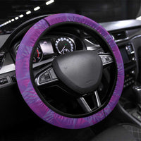 Hawaii Prince Kuhio Steering Wheel Cover Violet Hawaiian Lau Maia With Leis
