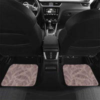 Hawaii Prince Kuhio Car Mats Mocha Hawaiian Lau Maia With Leis